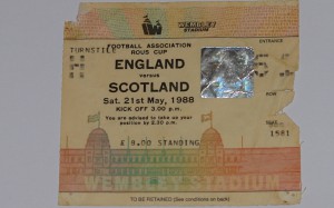 enfgland v scotland 1988