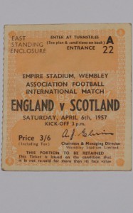 england v scotland 1957