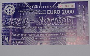 estonia v scotland 1999