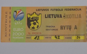 lithuania v scotland 1998