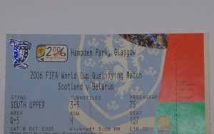 scotland v belarus stub 2005