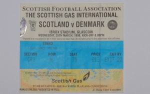 scotland v denmark 1998