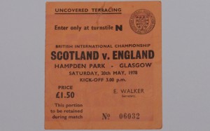 scotland v england 1978