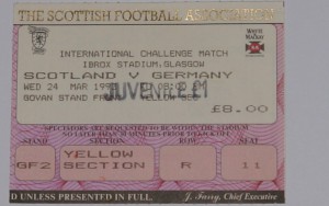 scotland v germany 1993