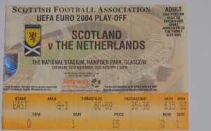 scotland v holland 2003