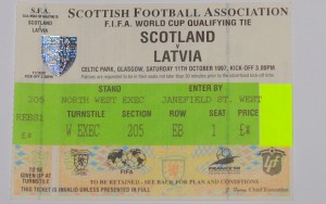 scotland v latvia 1997