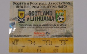 scotland v lithuania 2003