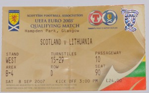 scotland v lithuania 2007