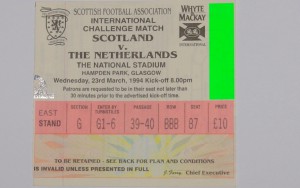 scotland v netherlands 1994