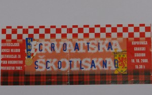 croatia v scotland 2000 red