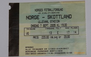 norway v scotland 2005