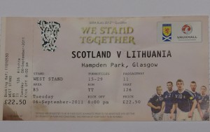 scotland v lithuania 2011