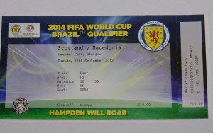 scotland v macedonia 2012 stub