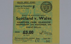 scotland v wales 1976