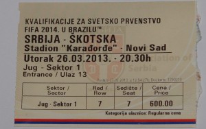 serbia v scotland 2013