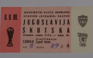 yugoslavia v scotland 1989