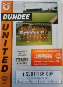 dundee united v aberdeen 1989