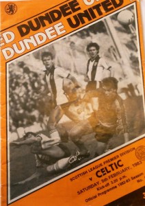 dundee united v celtic 1983