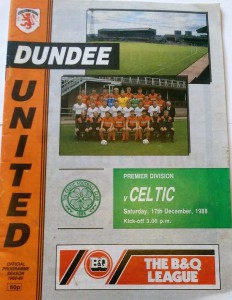 dundee united v celtic 1988