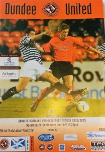 dundee united v rangers 2003