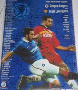 rangers v bayer leverkusen