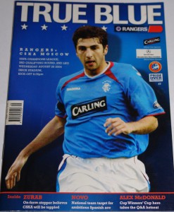 rangers v cska moscow