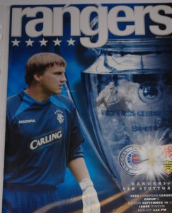 rangers v stuttgart