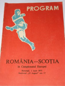 romania v scotland 1975