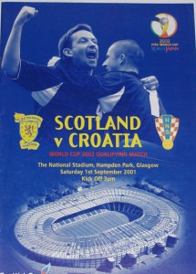 scotland v croatia 2001