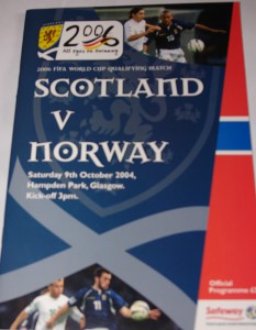 scotland v norway 2004