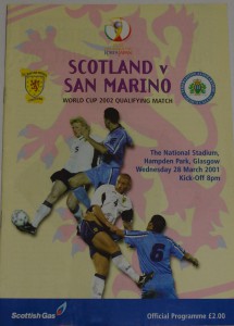 scotland v san marino 2001