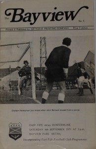 east fife v dunfermline 1971