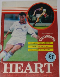 hearts v clydebank 1992