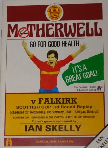 motherwell v falkirk 1989