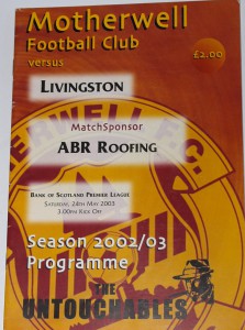 motherwell v livingston 2003