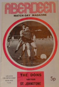 aberdeen v st johnstone 1972