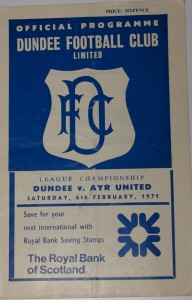 dundee v ayr united 1971