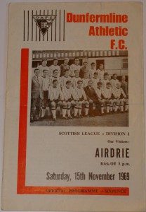 dunfermilne v airdrie 1969