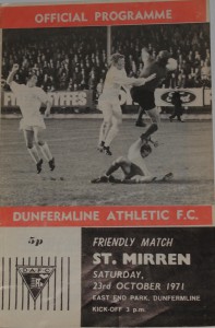 dunfermline v st mirren 1971