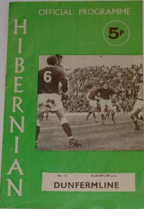 hibernian v dunfermilne 1971