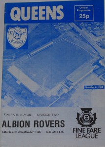 queen of the south v albion rovers 1985