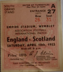 england v scotland 1953