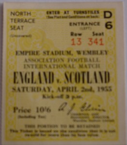 england v scotland 1955