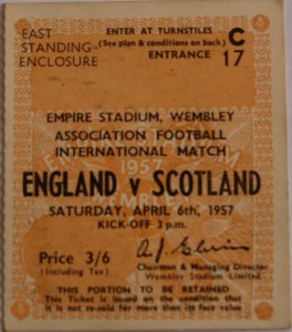 england v scotland 1957