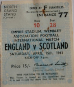 england v scotland 1961