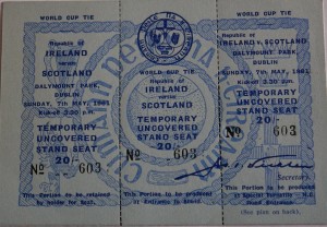 ireland v scotland 1961