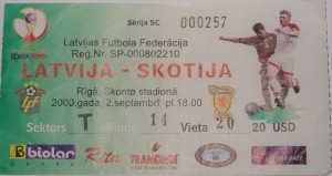 latvia v scotland 2000