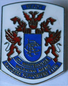 rangers working mens badge