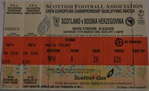 scotland v bosnia 1999