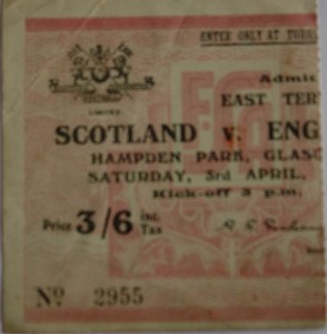 scotland v england 1953